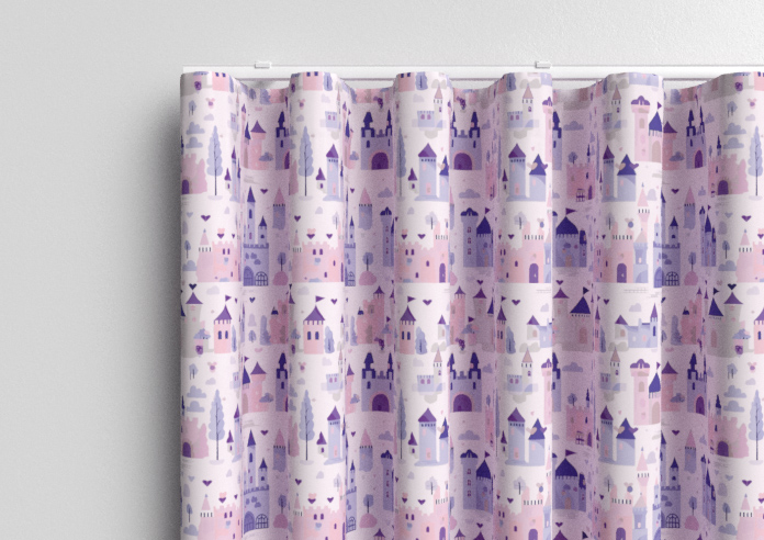 Magic Castle, Fairy Purple - Made to Measure Curtains - Image 13